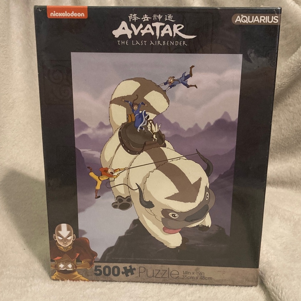 Nickelodeon Avatar: The Last Airbender Puzzle - Blue, White, Brown